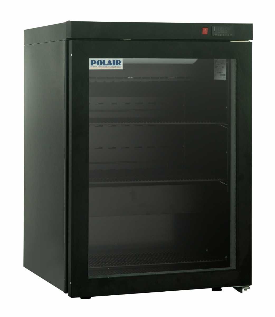 Шкаф холодильный POLAIR DM102-Bravo черный с замком 