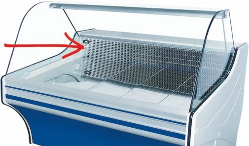 Фронтальные стекла гнутые для холодильных/морозильных/кондитерских витрин COLD