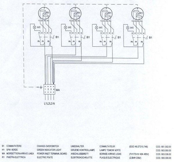 Электрическая плита Modular FU 70/70 PCE