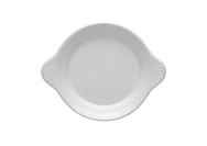 Белое круглое блюдо 19 см Lubiana серии Ameryka 1302