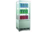 Шкаф-витрина холодильная EWT INOX RT58L (БН)