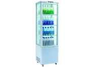 Шкаф - витрина холодильная EWT INOX RT280L (БН)