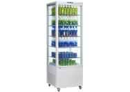 Шкаф-витрина холодильная EWT INOX RT500L (БН)