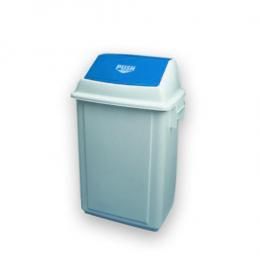 Контейнер для мусора Araven 88275 (синяя крышка) 40 л