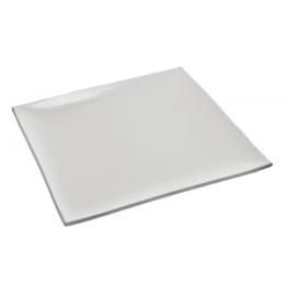 Тарелка белая квадратная без борта Alt Porcelain F0007-14
