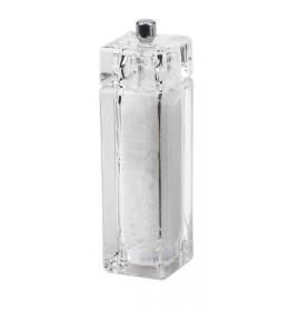 Мельница для соли прозрачная Bisetti 826S (14,5 см)