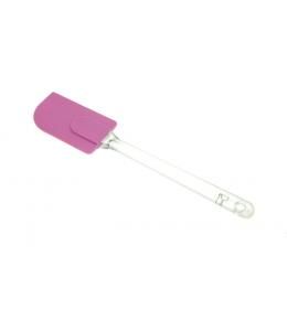 Лопатка кондитерская силиконовая розовая Silikomart ACC027/RO (26 см)