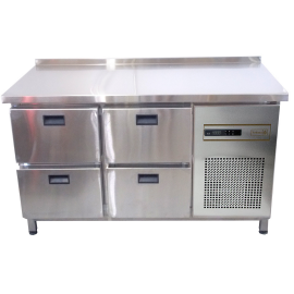 Стол холодильный с ящиками Техма СХ4Ш1Б-Н-Т (1400/700/850)