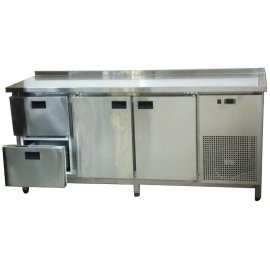 Стол холодильный Техма СХ2Ш2ДБ-Н-Т (1860/600/850)