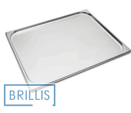Гастроємність Brillis н/ж сталь GN 2/1-20 мм (650x530x20мм)