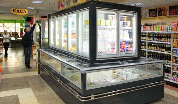 обладнання морозильне для супермаркету