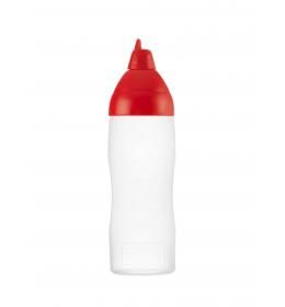 Бутылка для соуса красная Araven 02554 (350 мл)