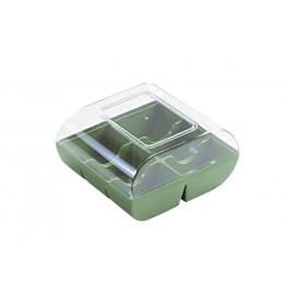 Green 6 Коробки для 6 макаронс Silikomart (90 шт. В упаковці)