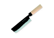 Нож с односторонней заточкой Nakiri black 165 мм серия 