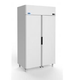 Холодильна двохдверна шафа МХМ КАПРИ 1,2 МВ з глухими дверима