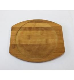 Підставка для чавунної сковороди дерев'яна