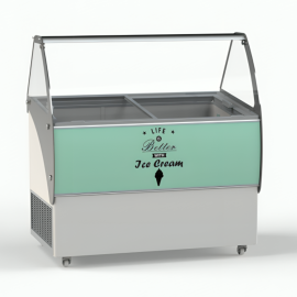 Вітрина для м'якого морозива CRYSTAL S.A. ELEGANTE 56
