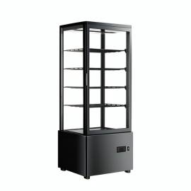 Вітрина холодильна HURAKAN HKN-UPD98B BLACK