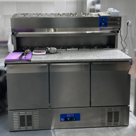 Холодильний стіл для піци BRILLIS PS903 - 6