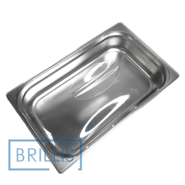 Кришка гастроємності BRILLIS з полікарбонату GN 1/1, прозора купольна - 3