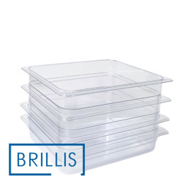 Гастроемкость BRILLIS из поликарбоната GN 1/2-65 мм, прозрачная - 7