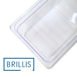Гастроємність BRILLIS з полікарбонату GN 1/2-150 мм, прозора - 4