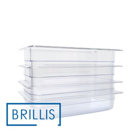 Гастроемкость BRILLIS из поликарбоната GN 1/3-65 мм, прозрачная - 6