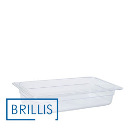 Гастроемкость BRILLIS из поликарбоната GN 1/3-65 мм, прозрачная