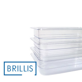 Гастроємність BRILLIS з полікарбонату GN 1/3-150 мм, прозора - 6