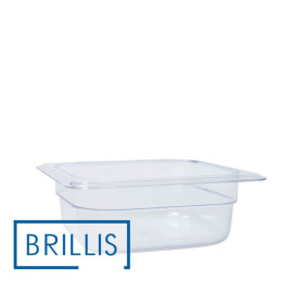 Гастроємність BRILLIS з полікарбонату GN 1/6-65 мм, прозора