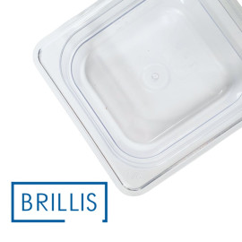 Гастроемкость BRILLIS из поликарбоната GN 1/6-65 мм, прозрачная - 3