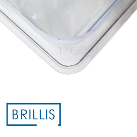 Гастроемкость BRILLIS из поликарбоната GN 1/6-100 мм, прозрачная - 2