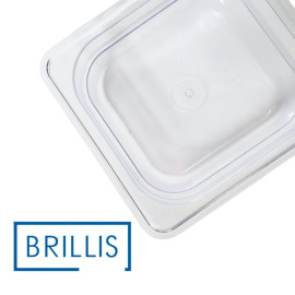 Гастроемкость BRILLIS из поликарбоната GN 1/6-100 мм, прозрачная - 3