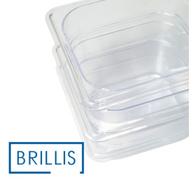 Гастроємність BRILLIS з полікарбонату GN 1/6-150 мм, прозора - 7