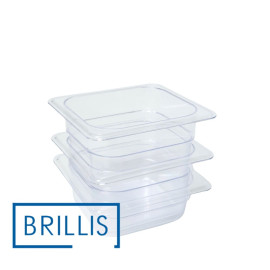 Гастроємність BRILLIS з полікарбонату GN 1/6-150 мм, прозора - 6