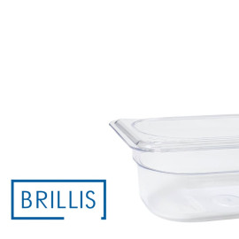 Гастроемкость BRILLIS из поликарбоната GN 1/9-65 мм, прозрачная - 3