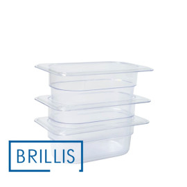 Гастроемкость BRILLIS из поликарбоната GN 1/9-100 мм, прозрачная - 6