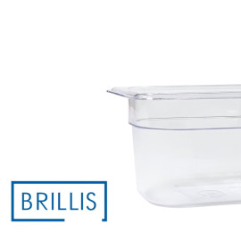 Гастроемкость BRILLIS из поликарбоната GN 1/9-100 мм, прозрачная - 3