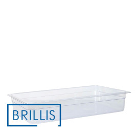 Гастроемкость BRILLIS из поликарбоната GN 1/1-100 мм, прозрачная