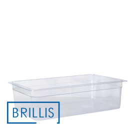 Гастроемкость BRILLIS из поликарбоната GN 1/1-150 мм, прозрачная