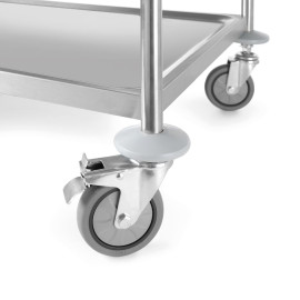 Візок сервірувальний Hendi 810002 Stainless Steel - 4