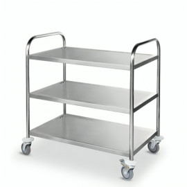 Візок сервірувальний Hendi 810101 Stainless Steel