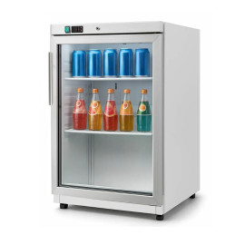 Барный морозильник HURAKAN HKN-RFS115VG, стеклянная распашная дверь