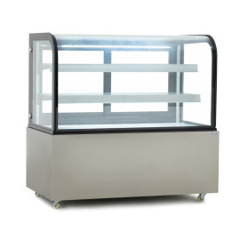 Вітрина холодильна GoodFood FW370R нержавіюча сталь