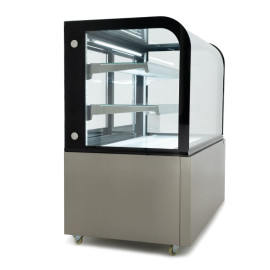 Витрина холодильная GoodFood FW370R нержавеющая сталь - 3