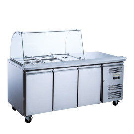 Стіл холодильний GoodFood GF-GN3100SALGC-HC