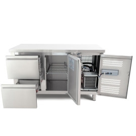 Стол холодильный GoodFood GF-GN2110TN-HC два ящика - 4