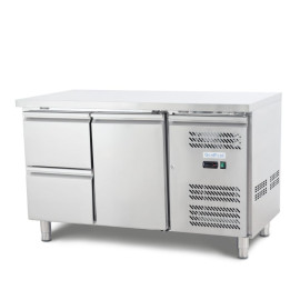 Стіл холодильний GoodFood GF-GN2110TN-HC дві шухляди