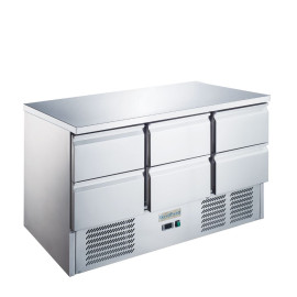 Стол холодильный GoodFood GF-S903TOP-6D-HC шесть ящиков