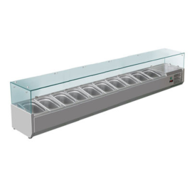 Витрина для топпинга HURAKAN HKN-GXD2000GC 